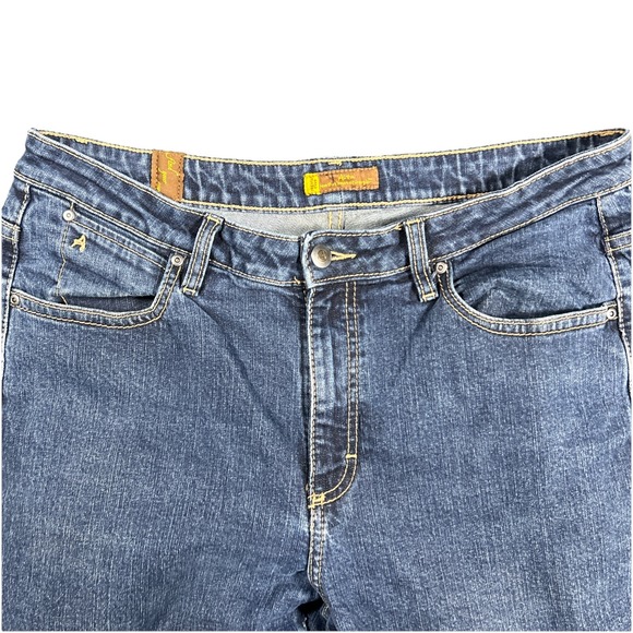 Aura by Wrangler Women's Jeans Size 14 Blue Medium Rise Denim Vintage Y2K - Picture 3 of 9